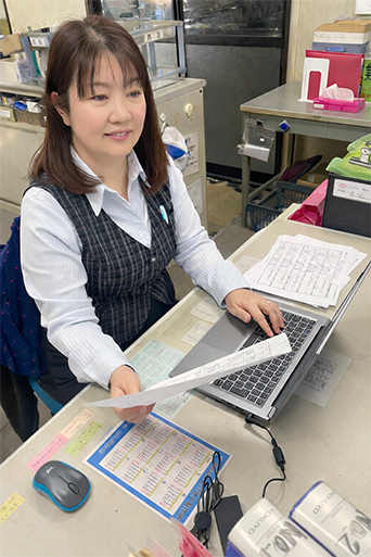 生産部事務職　H・S